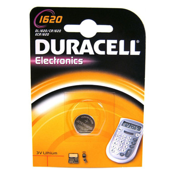 Батерия литиева Duracell DECR1620, CR1620, 3V, 1бр. | JAR Computers Duracell DECR1620 3V 1бр.