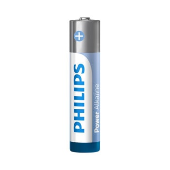 Батерии алкални Philips Power AAA, 1.5V, 4 бр.