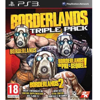Игра за конзола Borderlands: Triple Pack, за PS3 | JAR Computers Borderlands: Triple Pack