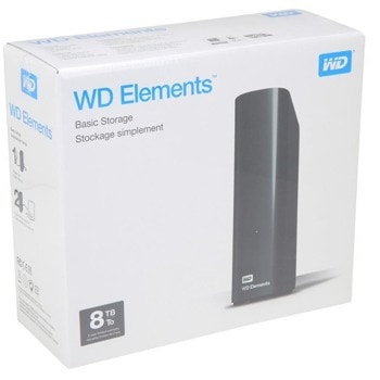 8TB WD Elements USB 3.0 WDBWLG0080HBK