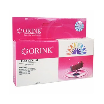 Касета за Canon Pixma TR7550/TR8550/TS6000 Series/TS705/TS8000 Series/TS9000 Series - Magenta - HCLI581XXLМ - Orink - Неоригинална | JAR Computers Orink HCLI581XXLМ