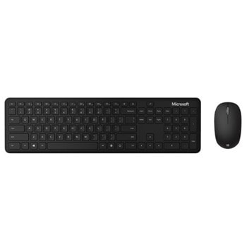Комплект клавиатура и мишка Microsoft Bluetooth Desktop (QHG-00030), безжични, 1000 dpi, 3 бутона, Bluetooth 4.0, черни image