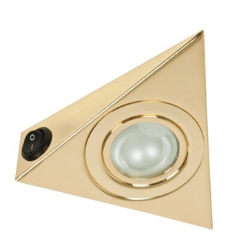 LED луна ELMARK 92255K/G, 12W, 230V, 3.0lm, за мебели, защита (IP21), месинг | JAR Computers LED луна ELMARK 92255K/G