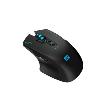 Мишка Sandberg Sniper, оптична (2400dpi), безжична, USB, черна, подсветка, гейминг | JAR Computers Sandberg Snipe (640-05) Black