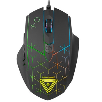 Мишка Tracer GameZone XO RGB, оптична (1600 dpi), USB, черна, гейминг, 6 бутона | JAR Computers Мишка Tracer GameZone XO RGB TRAMYS46797