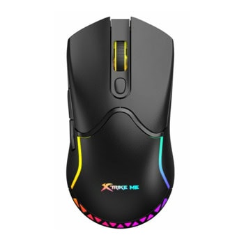 Мишка Xtrike ME GW-610, оптична (8000 dpi), USB, черна, гейминг, 7 бутона, RGB подсветка | JAR Computers Xtrike ME GW-610