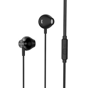 Слушалки Philips TAUE101BK/00, Jack 3.5mm, микрофон, черни | JAR Computers Philips TAUE101BK/00