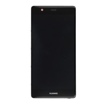 LCD with touch and frame Black for Huawei P9 PLUS