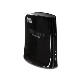 Рутер TRENDnet TEW-687GA, 450Mbps, 2.4GHz(450 Mbps), Wireless N, 1x LAN 1000 | JAR Computers RENDnet TEW-687GA 450Mbps Wireless N Router