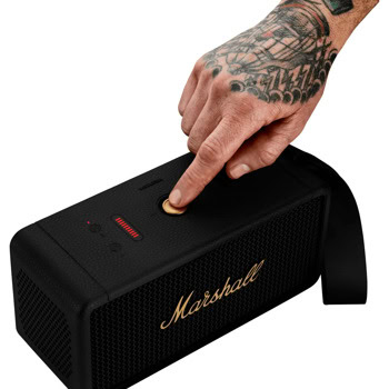 Marshall Middleton Black and Brass 1006034 | JAR Computers Marshall Middleton Black and Brass 1006034