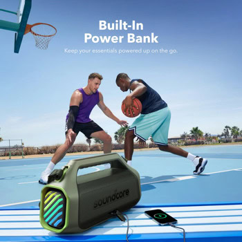 soundcore Boom 2 Plus Green | JAR Computers soundcore Boom 2 Plus Green