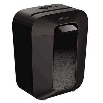 Шредер Fellowes Powershred LX50, до 9 листа А4 ръчно, раздробява кламери, телчета и кредитни карти, Cross-Cut, кошче за отпадъци с обем 17 литра | JAR Computers Fellowes Powershred LX50 4406001