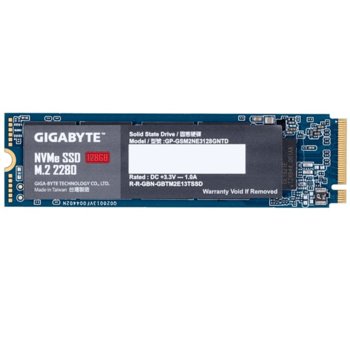 SSD Gigabyte M.2 Nvme PCIe SSD 128GB