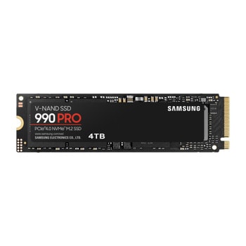 Памет SSD 4TB Samsung 990 PRO, NVMe, M.2 (2280), скорост на четене до 7450MB/s, скорост на запис до 6900MB/s | JAR Computers Памет SSD 4TB Samsung 990 PRO MZ-V9P4T0BW