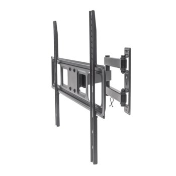 Стойка за телевизор Manhattan 461337, за стена, за екрани 37"-70", VESA до 600x400, до 35 кг, черен | JAR Computers Manhattan 461337