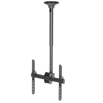 Стойка за монитор/телевизор Neomounts Select Flat Screen Ceiling Mount NM-C440BLACK, за таван, за екрани от 32" до 60", VESA до 400 x 400, до 50 кг, регулируема, черна | JAR Computers Neomounts NM-C440BLACK