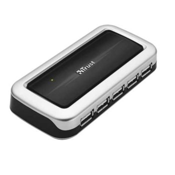 TRUST 10 Port USB 2.0 Desktop Hub | JAR Computers 10 Port USB 2.0 Desktop Hub