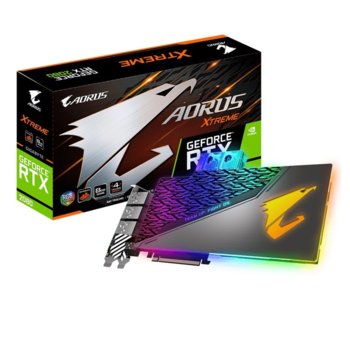 Видео карта Nvidia GeForce RTX 2080, 8GB, Gigabyte Aorus XTREME WATERFORCE WB, PCI-E, GDDR6, 256 bit, DisplayPort, HDMI | JAR Computers GIGABYTE AORUS GeForce RTX 2080 Xtreme Waterforce