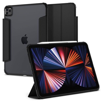 Калъф за таблет Spigen Ultra Hybrid Pro Case (ACS03655), за Apple iPad Pro 11 M1 (2021)/Apple iPad Pro (2020/2018), с поставка, черен | JAR Computers Spigen Ultra Hybrid Pro Case ACS03655