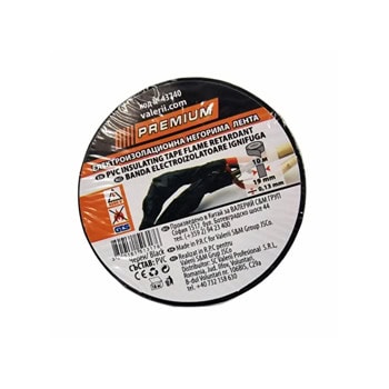 Изолирбанд Premium, PVC, 10m дължина, черен | JAR Computers Изолирбанд Premium 10m