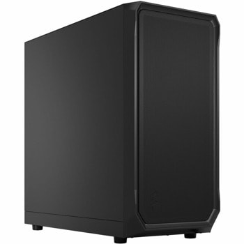 Кутия Fractal Design Focus 2 Black Solid, ATX/mATX/mITX, черна, без захранване | JAR Computers Fractal Design Focus 2 Black Solid FD-C-FOC2A-07