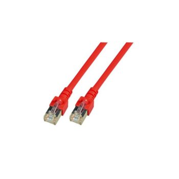 Пач кабел FTP EFB Elektronik, 3m, Cat 5E, червен | JAR Computers EFB Elektronik RJ45 F/UTP Cat.5e 3m red K5464.3