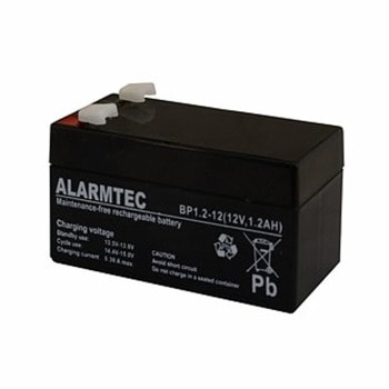 Акумулаторна батерия Alarmtec BP1.2-12, 12V, 1.2Ah, GEL, F1 конектори image