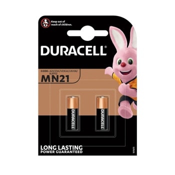 Батерии алкални Duracell DLRV08, A23, 12V, 2бр. | JAR Computers Duracell A23 12V 2бр. DLRV08