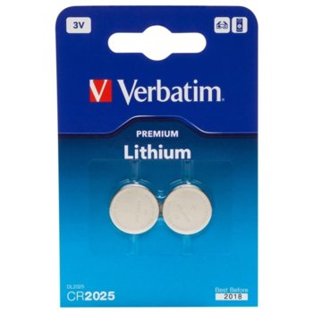 Verbatim CR2025 3V 2 pieces