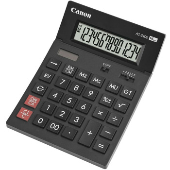 Калкулатор Canon AS-2400, черен | JAR Computers Canon AS-2400 Black