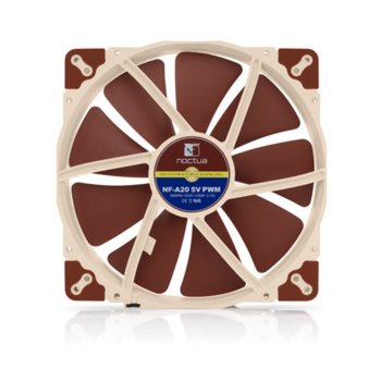 Вентилатор Noctua NF-A20-5V-PWM, 200x200x30mm, 4-pin, 800rpm | JAR Computers Noctua 5V NF-A20-5V-PWM