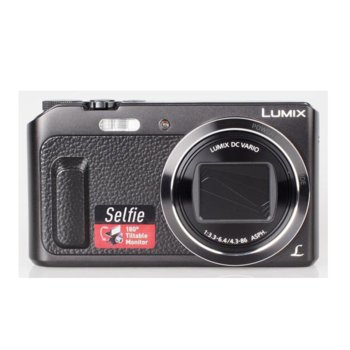 Panasonic LUMIX TZ57 (черен), 16Mpix