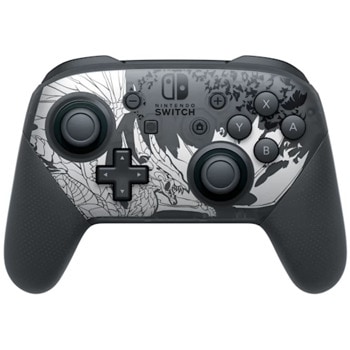 Геймпад Nintendo Switch Pro Controller: Monster Hunter Rise Sunbreak Edition, за Nintendo Switch, черен image