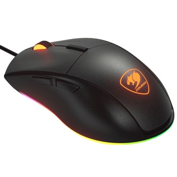 Мишка Cougar Minos EX, оптична (6400dpi), USB, RGB подсветка, черна | JAR Computers Cougar Gaming Minos EX 3MMEXWOMB.0001
