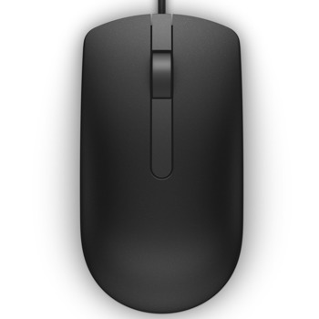 Мишка Dell MS116, оптична (1000dpi), USB, черна | JAR Computers Dell MS116 (570-AAIR)