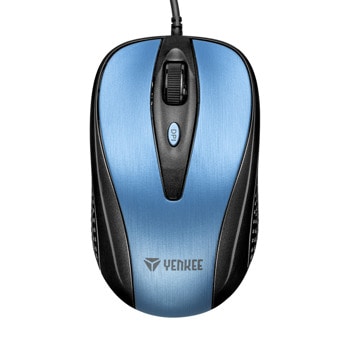 Мишка Yenkee 1025BE, оптична (2400 dpi), USB, синя | JAR Computers Мишка Yenkee 1025BE