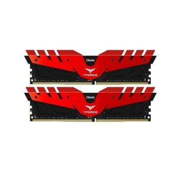 TeamGroup 2x8GB DDR4 2666MHz T-FORCE DARK Z RED