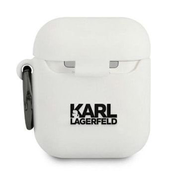 Karl Lagerfeld Airpods Choupette KLACA2SILCHWH