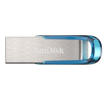 Памет 64GB USB Flash Drive, SanDisk Ultra Flair, USB 3.0, син | JAR Computers Sandisk Ultra Flair 64GB SDCZ73-064G-G46B