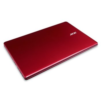Лаптоп 15.6" (39.62 cm) Acer E5-511-C6PG, червен, четири-ядрен Intel Celeron N2930 1.83/2.16 GHz, HD LED Display (HDMI), 4GB, 1TB, USB3.0, Linux, 2.5kg, 2г. гаранция | JAR Computers Acer Aspire E5-511-C6PG NX.MPLEX.021
