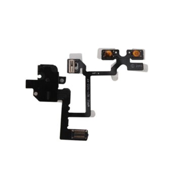 Лентов кабел Audio jack за Apple iPhone 4, бял | JAR Computers Apple iPhone 4, Audio jack flex cable, White