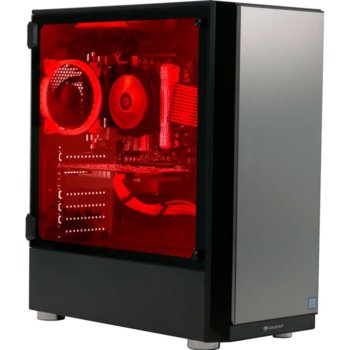 Настолен компютър Cougar Thor, шестядрен Intel CPU i5-9600K 3.70/4.60 GHz, nVidia GTX1050Ti 4GB, 2x8GB DDR4, 1TB HDD+240GB SSD, VTE 500W | JAR Computers All in One компютър Cougar Thor
