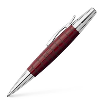 Химикалка Faber-Castell E-motion Croco, 0.8 mm дебелина на писане, червен цвят на писане, червена | JAR Computers Faber-Castell Химикалка E-motion Croco червена