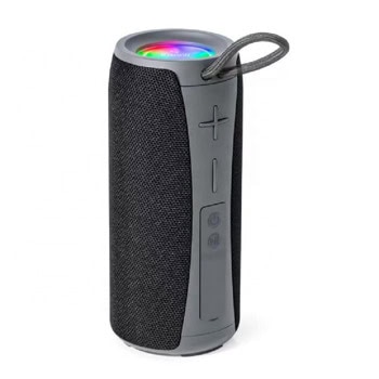 Тонколона Kisonli Q20, 2.0, 10W RMS (5W + 5W), Bluetooth, USB, черно-сива, слот за microSD карта, до 5 часа време на работа | JAR Computers Kisonli Q20 Black/Grey