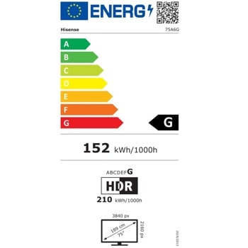 Hisense 75A6G