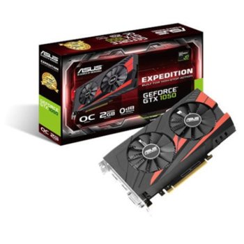 Asus Expedition GTX 1050 OC Edition EX-GTX1050-O2G