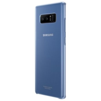 Samsung Note 8 Clear Cover Deep Blue