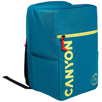Раница за лаптоп Canyon CSZ-02, до 15.6" (39.62 cm), полиестер, тъмнозелена | JAR Computers Canyon CSZ-02