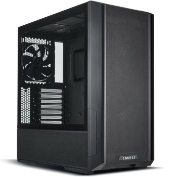 Кутия Lian Li Lancool 216, ATX/mATX/E-ATX/Mini-ITX, 2x USB 3.0, 1x USB-C, с прозорец, 3x вентилатора, черна, без захранване | JAR Computers Кутия Lian Li Lancool 216 черна