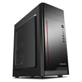 Кутия Segotep V5, ATX/mATX/mITX, 1x USB 3.0, RGB, черна, без захранване | JAR Computers Segotep V5 Mid Tower